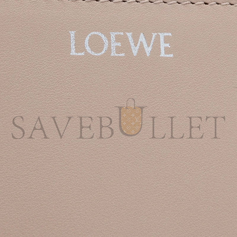 LOEWE KNOT COMPACT WALLET IN SHINY NAPPA CALFSKIN CEM1NCWX01 (11.4*8.5*3cm)